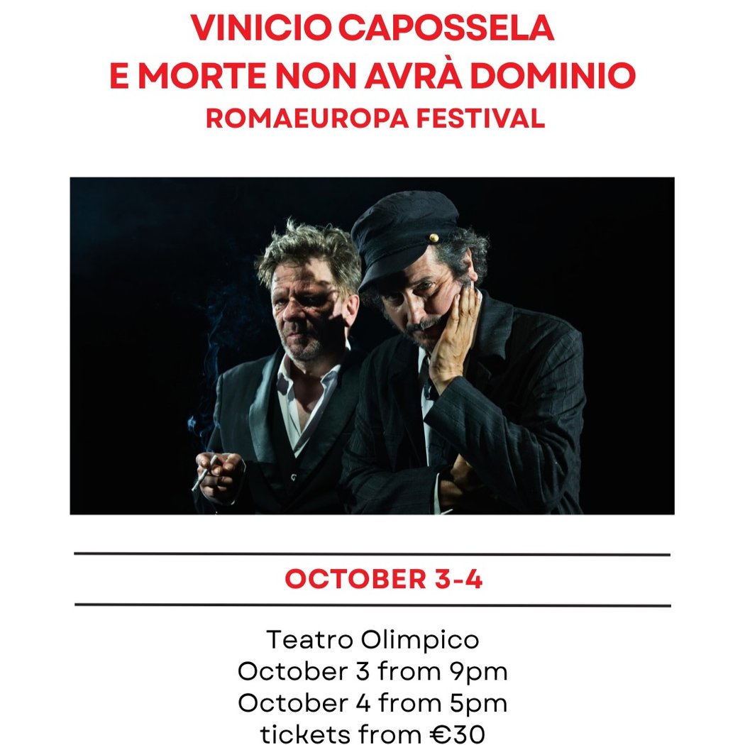 E Morte non avrà dominio – Ballad Opera – Vinicio Capossela 1