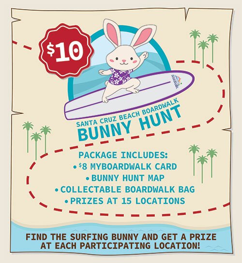 Surfing Bunny Scavenger Hunt 1