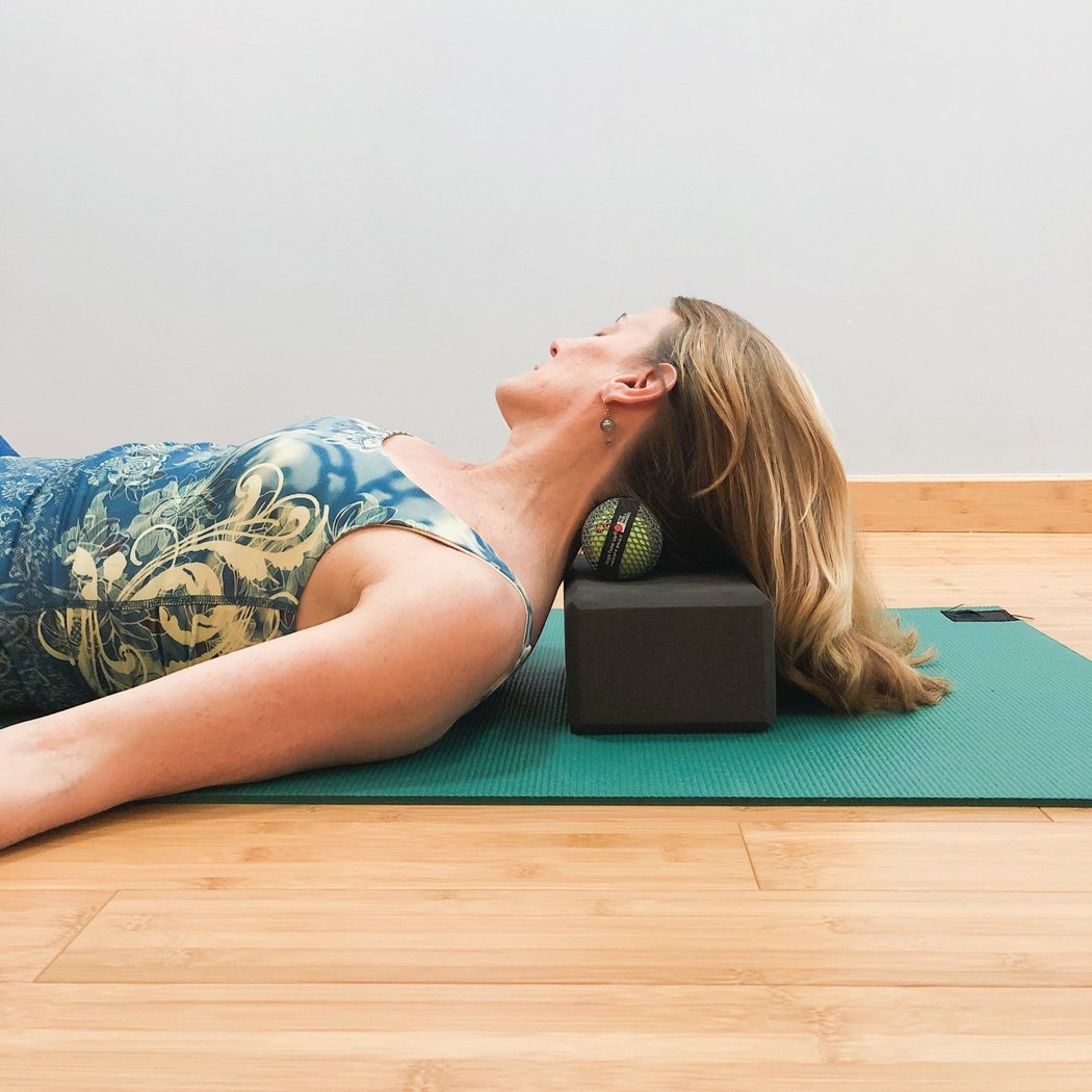 Spring Equinox Therapy Ball Roll Down and Bhakti Yoga with Michele Klink 1