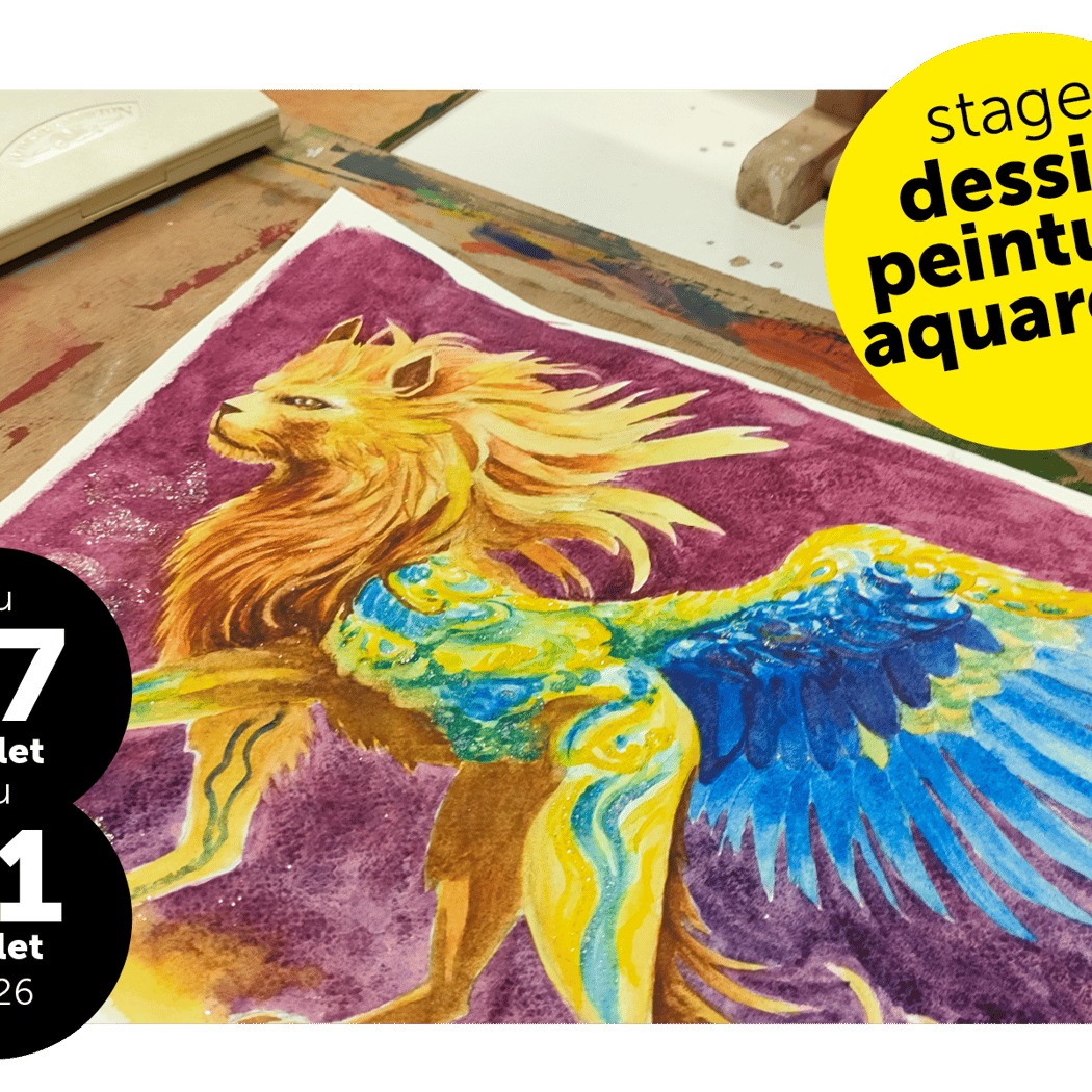 Stage Semaine Dessin/peinture, Vacances d’Été 1