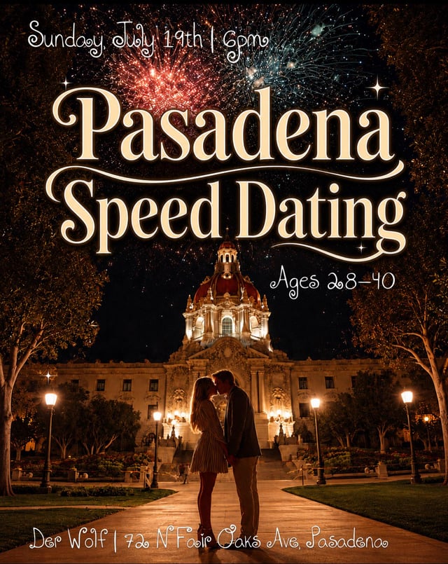 Pasadena | San Gabriel Valley Speed Dating 1