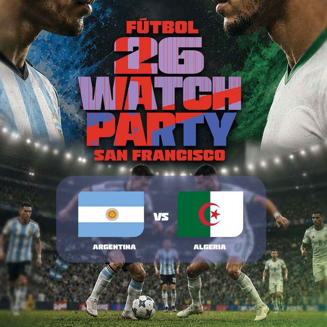 FUTBOL WATCH PARTY - Argentina vs. Algeria 1