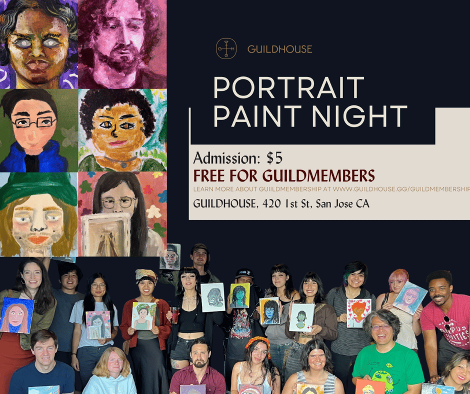 Casual Portrait Paint Night 1