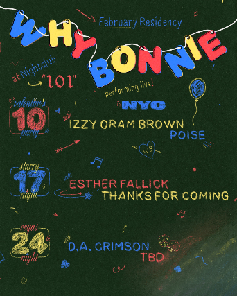 Why Bonnie, Izzy Oram Brown, Poise 1