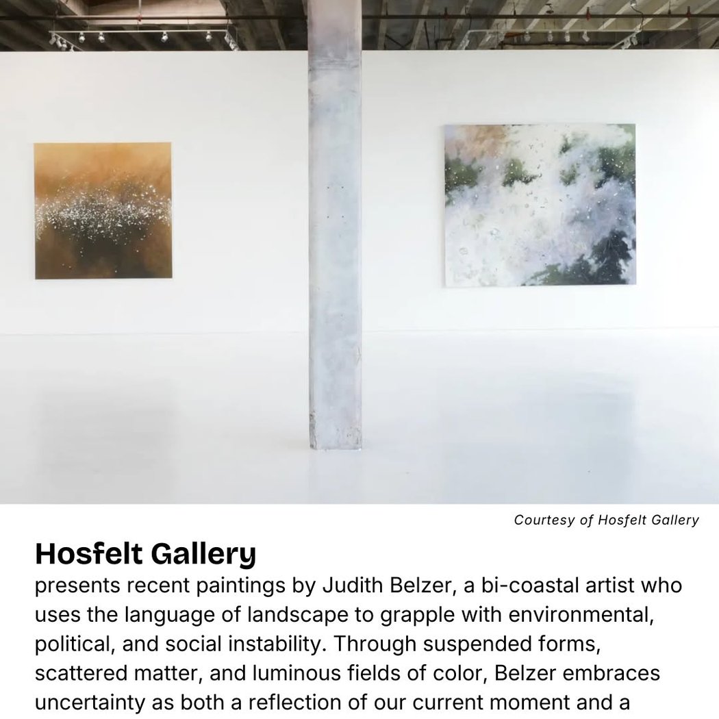 New paintings by Judith Belzer 1