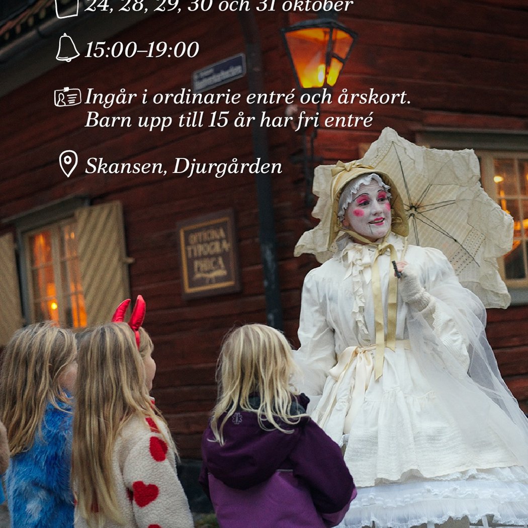 Halloween på Skansen 2026 2