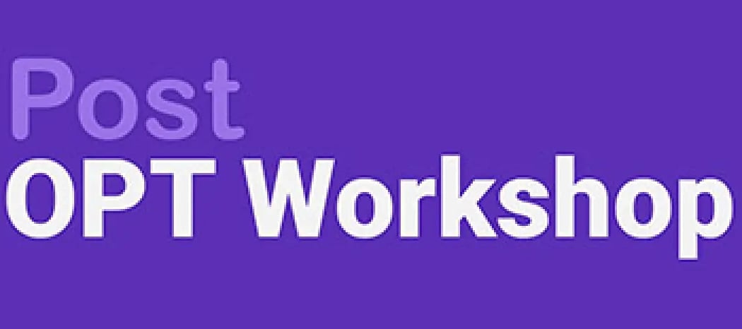 Post-Completion OPT Workshop 1