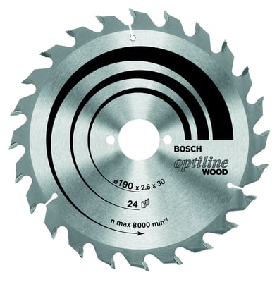 Disk Bosch 190x2x30/16mm