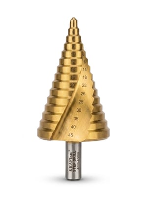 Burgi metali Piramida 4-45mm KrafiBau Spirale