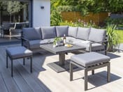 Handpicked Titchwell Mini Corner Set With Gas Adjustable Table