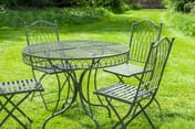 Hampton Grey Garden Dining Set
