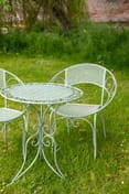 Wiswell Sage Green Garden Bistro Set