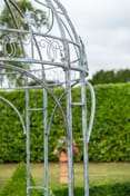 Regal Metal Garden Gazebo Antiqued Blue
