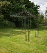Vienne Square Metal Garden Gazebo Original