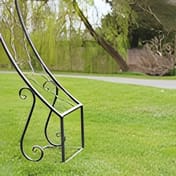 Lunar Metal Garden Arch