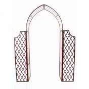 Lattice Metal Garden Arch with Side Panels - Original