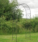 Marra Antiqued Grey Metal Garden Arch