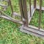 Heritage Metal Garden Arch with Gates - View 4