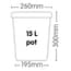 AutoPot 15 L WhitePot - in use