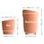 AutoPot Khloris Watering System - Copper - dimensions