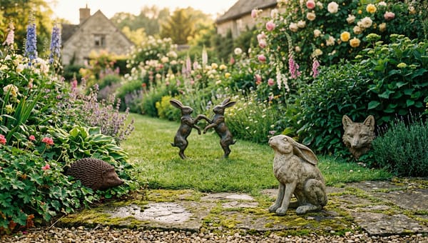 Animal Garden Ornaments: 15 Ideas for Wildlife Sculptures in UK Gardens