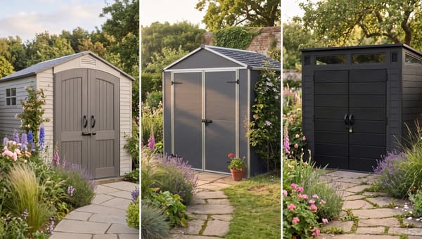 Best Plastic Sheds UK: Lifetime, Palram and Suncast