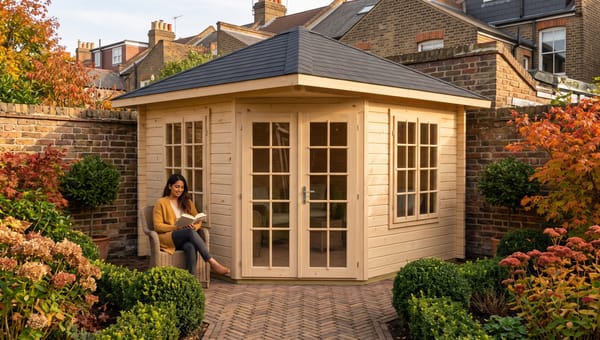 Corner Summerhouse Buying Guide for Awkward Gardens