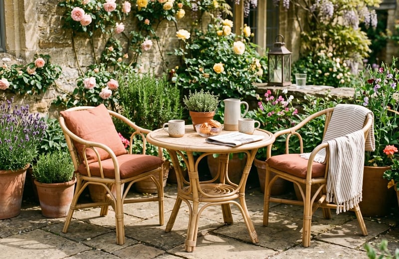 How to choose a bistro set for a small patio