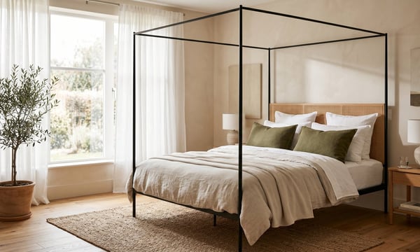 Modern Four-Poster Beds: 2026's Top Trend