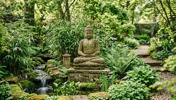 The Best Places to Position Garden Statues for Feng Shui