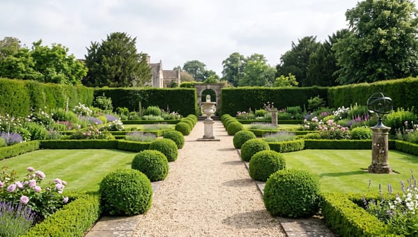 Formal Garden Ideas: 4 Rules for Symmetry and Focal Points