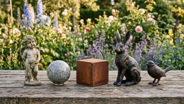 The Complete Guide to Garden Ornament Materials: Stone vs Resin vs Metal vs Concrete