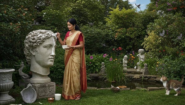 How to Age a Garden Statue: 4 Proven Methods