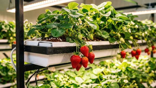 How to Grow Strawberries Hydroponically in the UK