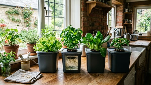 Kratky Method UK Guide for Lettuce and Herbs
