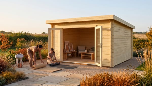 How to Plan a Multi-Use Summerhouse or Log Cabin