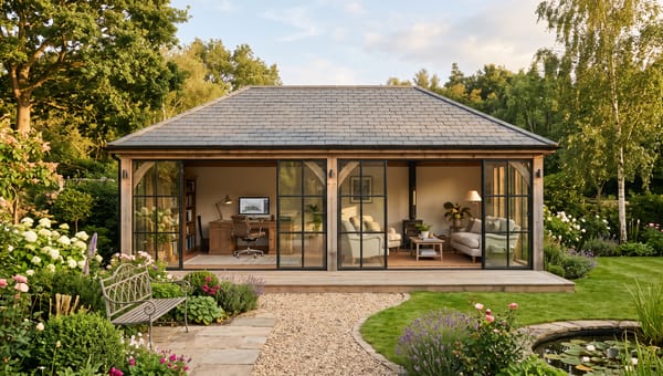 How to Plan a Multi-Use Summerhouse or Log Cabin