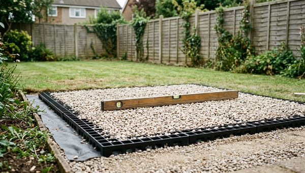 Shed Base Guide: What to Put Under a Garden Shed