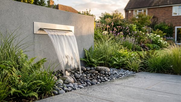 Pondless Water Features: Blades, Rills and Hidden Reservoirs