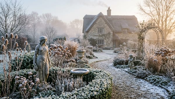 How to Protect Garden Ornaments in Winter: A Month-by-Month UK Guide