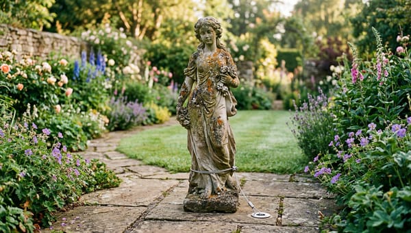 How to Secure Garden Ornaments: Anti-Theft & Wind Protection