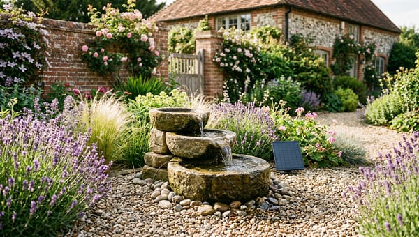Solar and Self-Contained Water Features: Setup, Running Costs and Best UK Picks