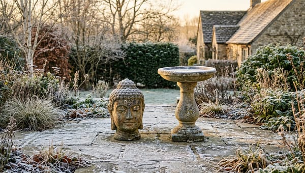 How to Weatherproof Garden Statues and Ornaments: UK Frost Protection Guide