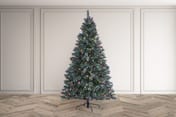 Blue Forest Pine Pre Lit Christmas Tree 7ft