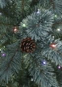Blue Forest Pine Christmas Tree with LEDs
