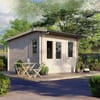 Double Doors Left / Window Right