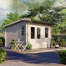 Double Doors Left / Window Right