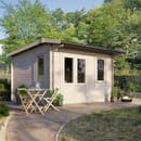 Double Doors Left / Window Right
