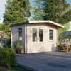 Double Doors Left / Window Right