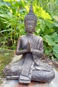 Bronzed Thai Buddha Garden Ornament original view